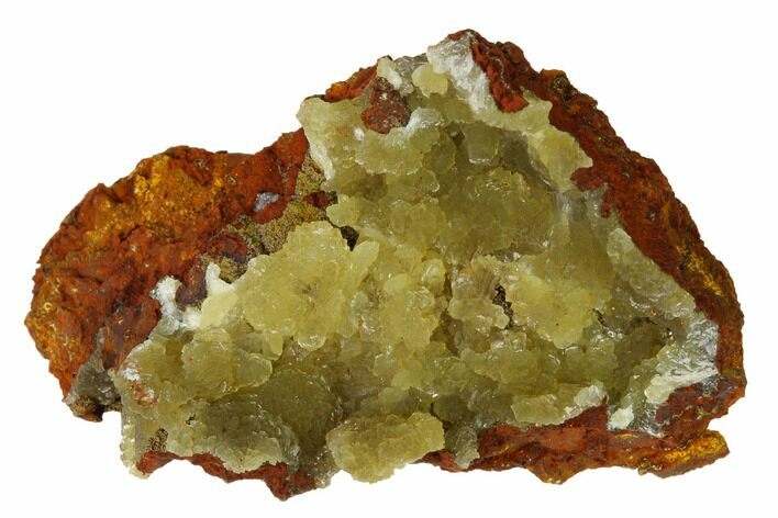 Yellow-Green Austinite Crystal Formation - Durango, Mexico #154714